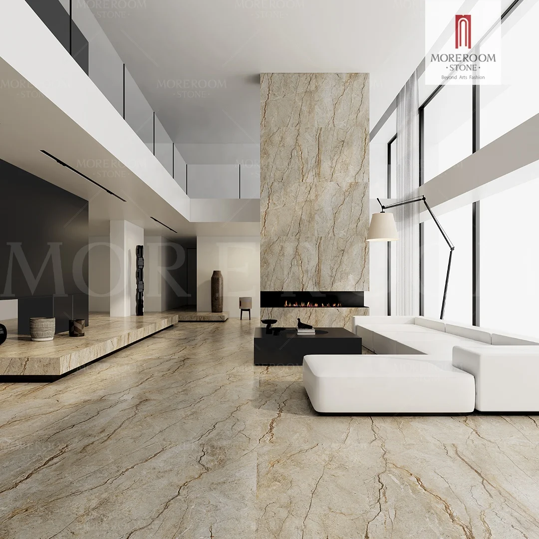 House Modern Bathroom Flooring Glazed Polished Astana Grey Porcelain 1200x1200 Floor and Wall