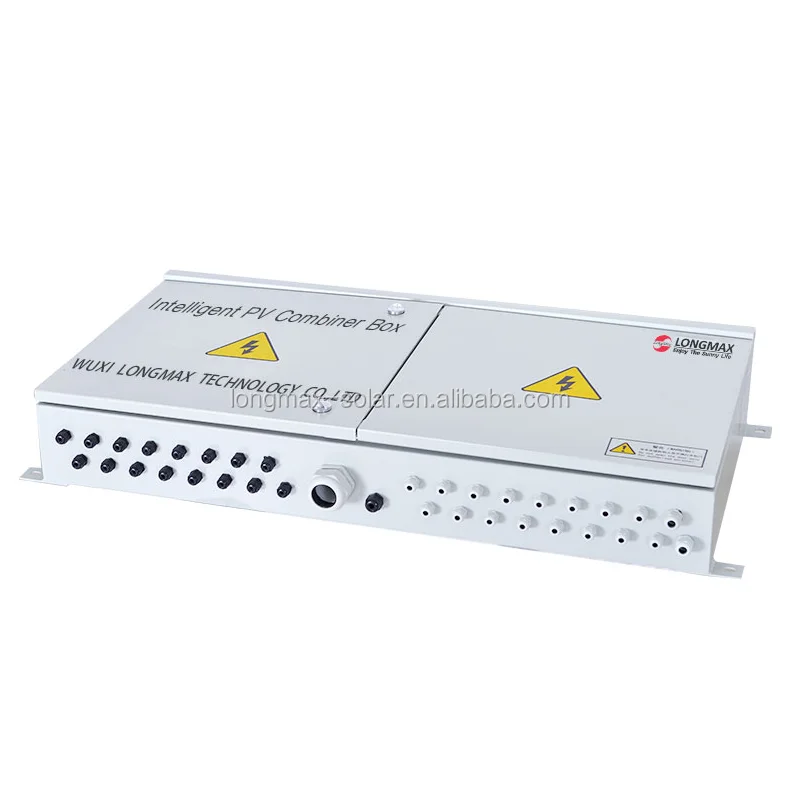Latest IP65 DC 1500V 32 Strings PV Monitoring  Combiner Boxes New Design  For Solar Power Station