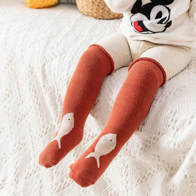
Baby cute bear cartoon beigh tights 