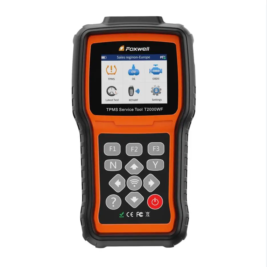 2024 FOXWELL T2000WF TS5000 TPMS Diagnostic Service Tool Tire Pressure Monitoring System fault code Scanner for all car vehicles