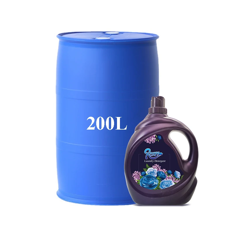 Wholesale Bulk Lasting Fragrance Deep Cleaning 200L Barrel Full Effect Laundry Detergent Liquid