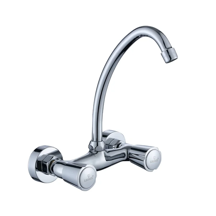 Dual Handle Cold and Hot Style Kitchen Sink Mixer Two Way Taps Water Faucets