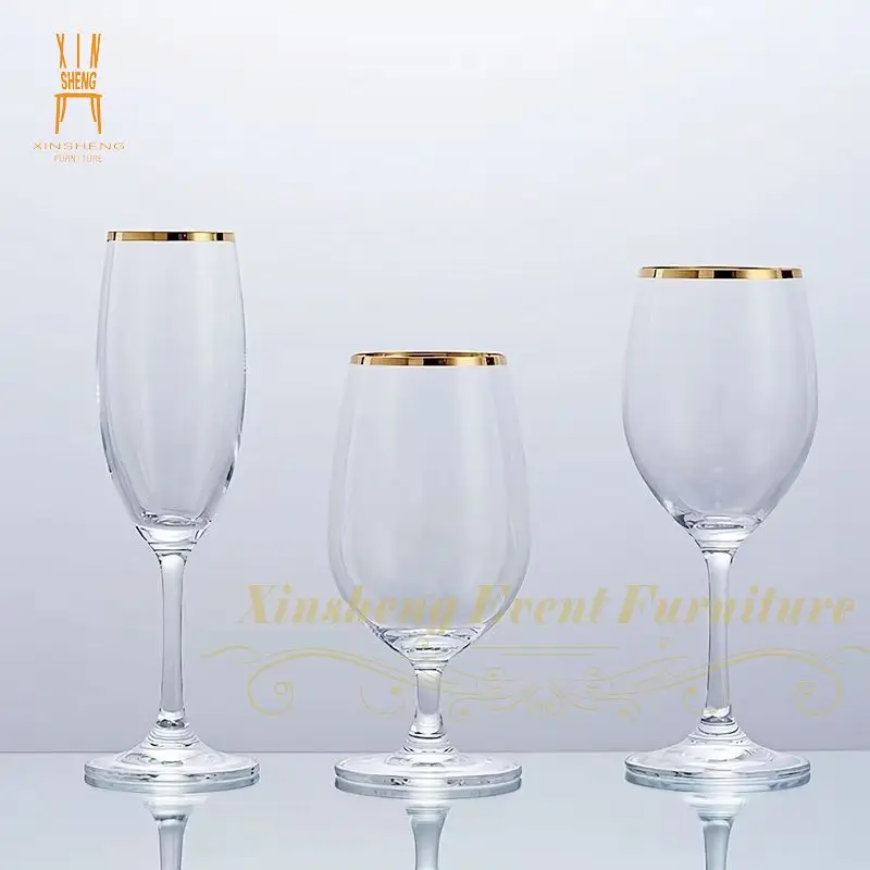 Dinner for Hotel use Champagne Glass Wine  Glass Water Goblet set