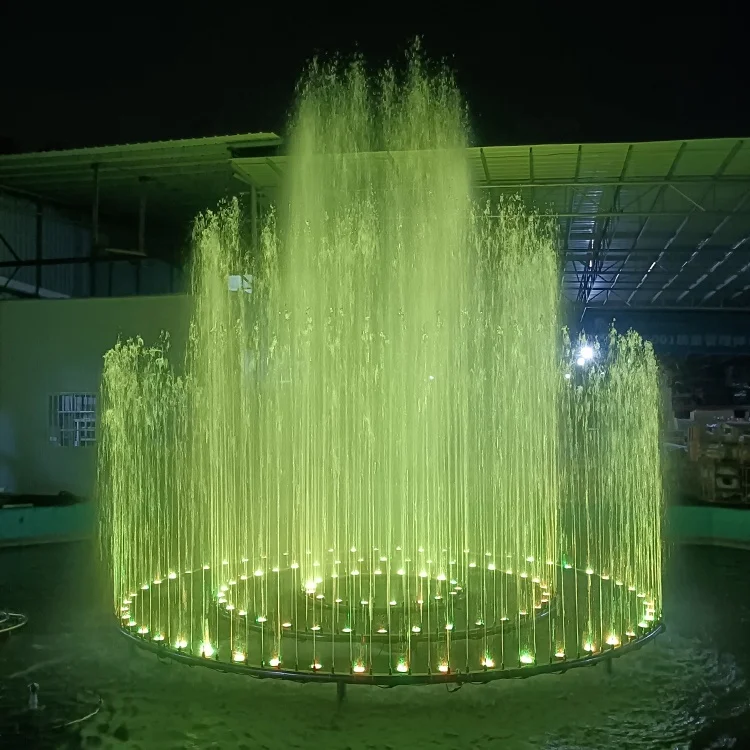 Fenlin indoor decorative enchanted stainless steel dancing music water moroccan garden fountain