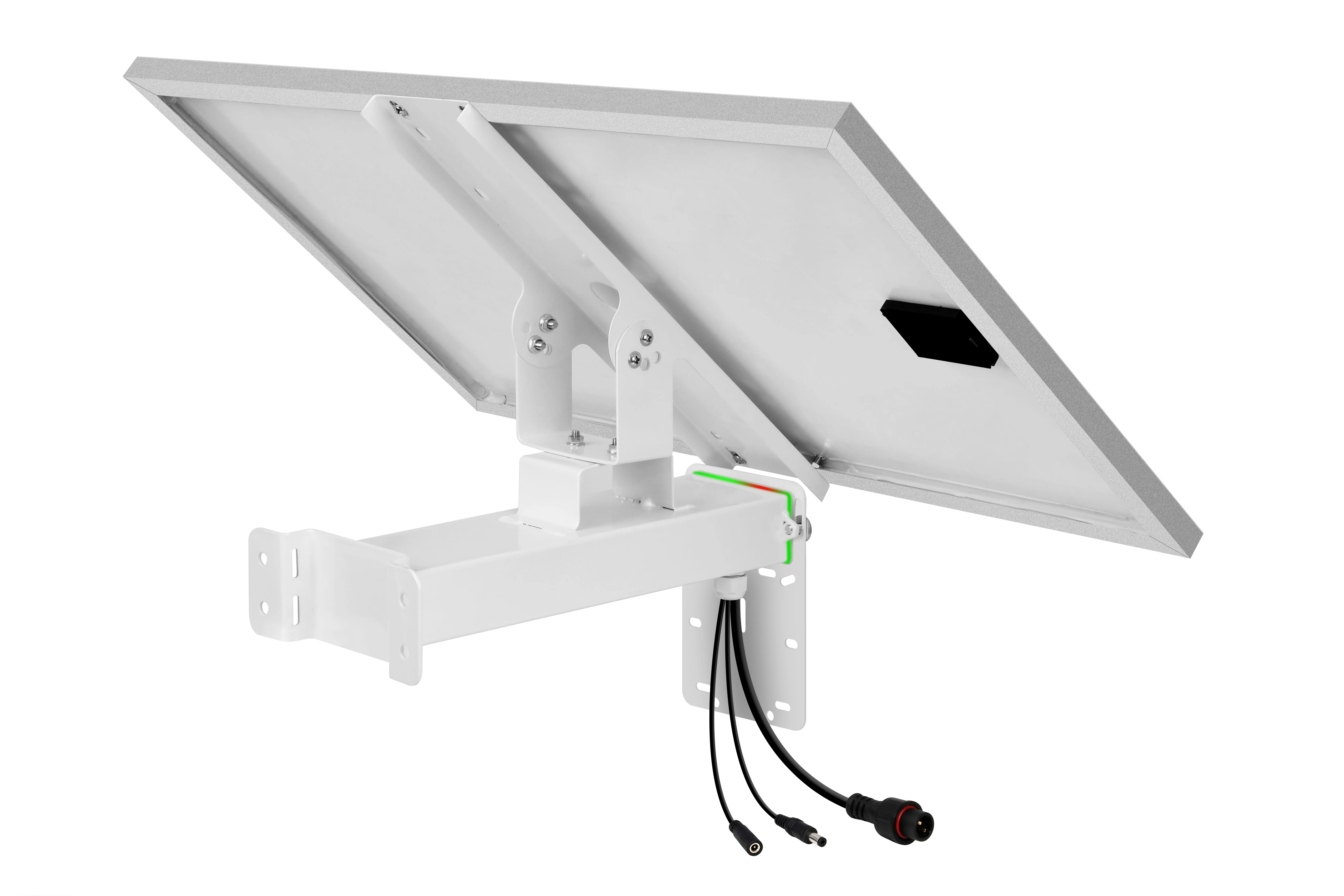 3W Solar panels battery  compartment