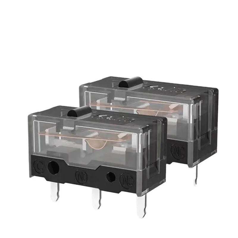 GM 8.0 Mouse micro switch Gold Contactor 80 Million Click Life 3Pin Black Dot Used On computer Mouse switch button