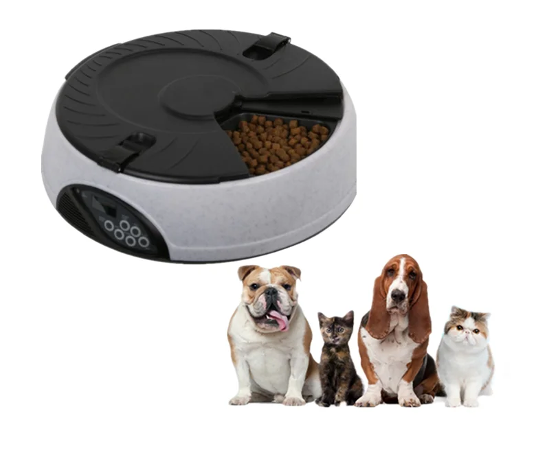 6 Meals digital pet feeder and Dog Food Feeder