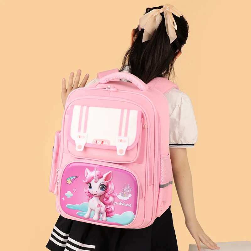 Cartoon backpack for children to prevent loss of travel cartoon backpack for boys and girls cute kindergarten bag