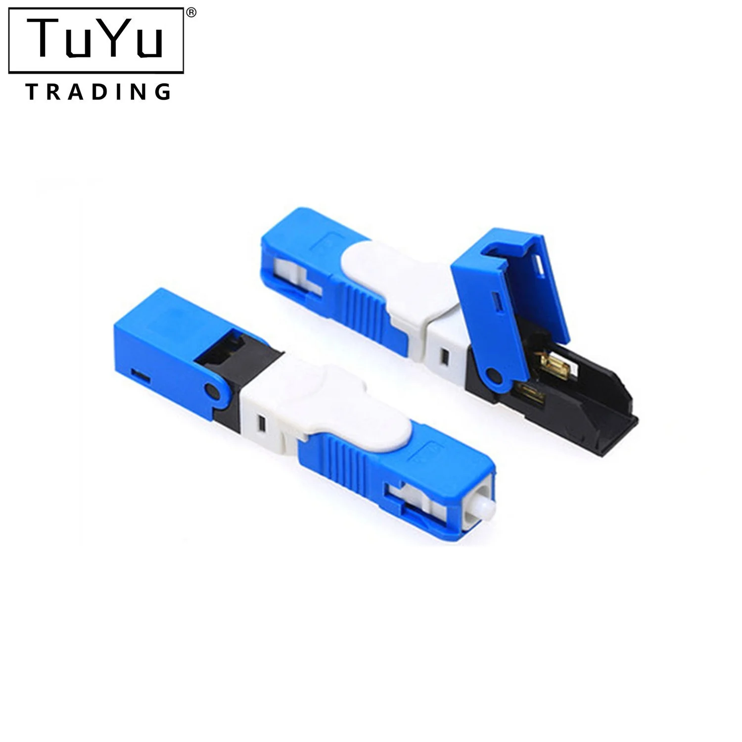 FTTH SC UPC APC Fast Connector High Repeatability Embedded Fiber Optic Connector