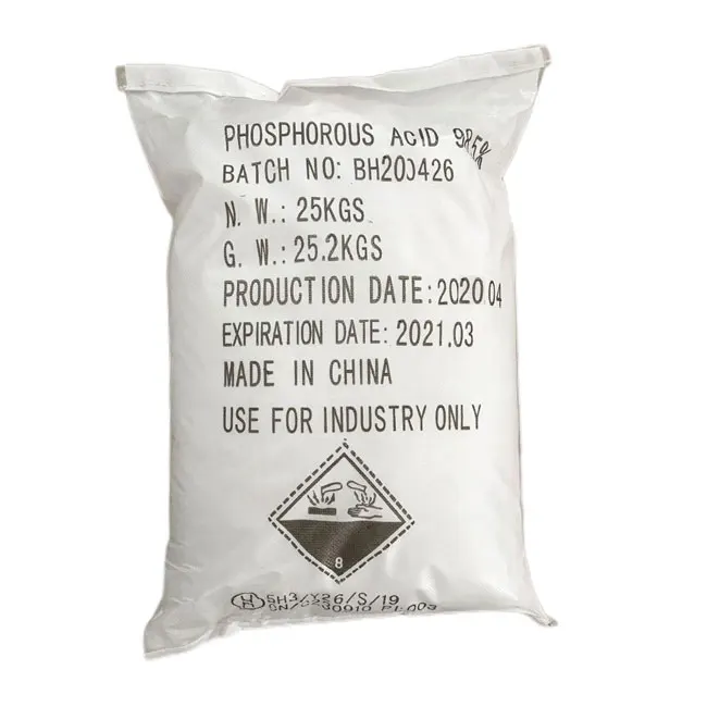 Заводская поставка, оптовая продажа, 99.8% фосфорная кислота, CAS 13598-36-2, порошок фосфорной кислоты