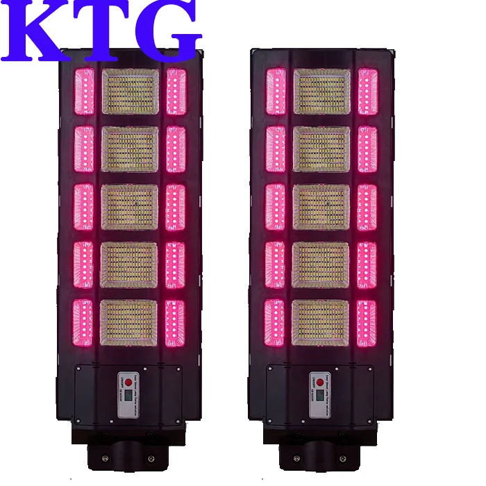 Atmosphere light Colorful mixed lighting 100W 200W 300W ABS solar parking light 300watt solar garden lamp red yellow blue led