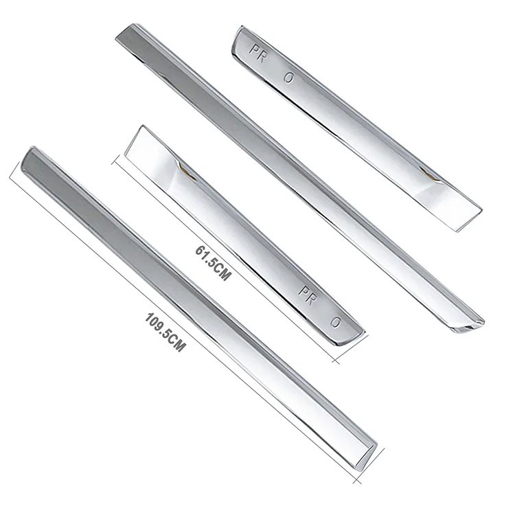 Other Exterior Accessories Side Door Molding Trims Body Kit  Car Side Door Panel Body Molding  Decoration Cover Trim for Prado