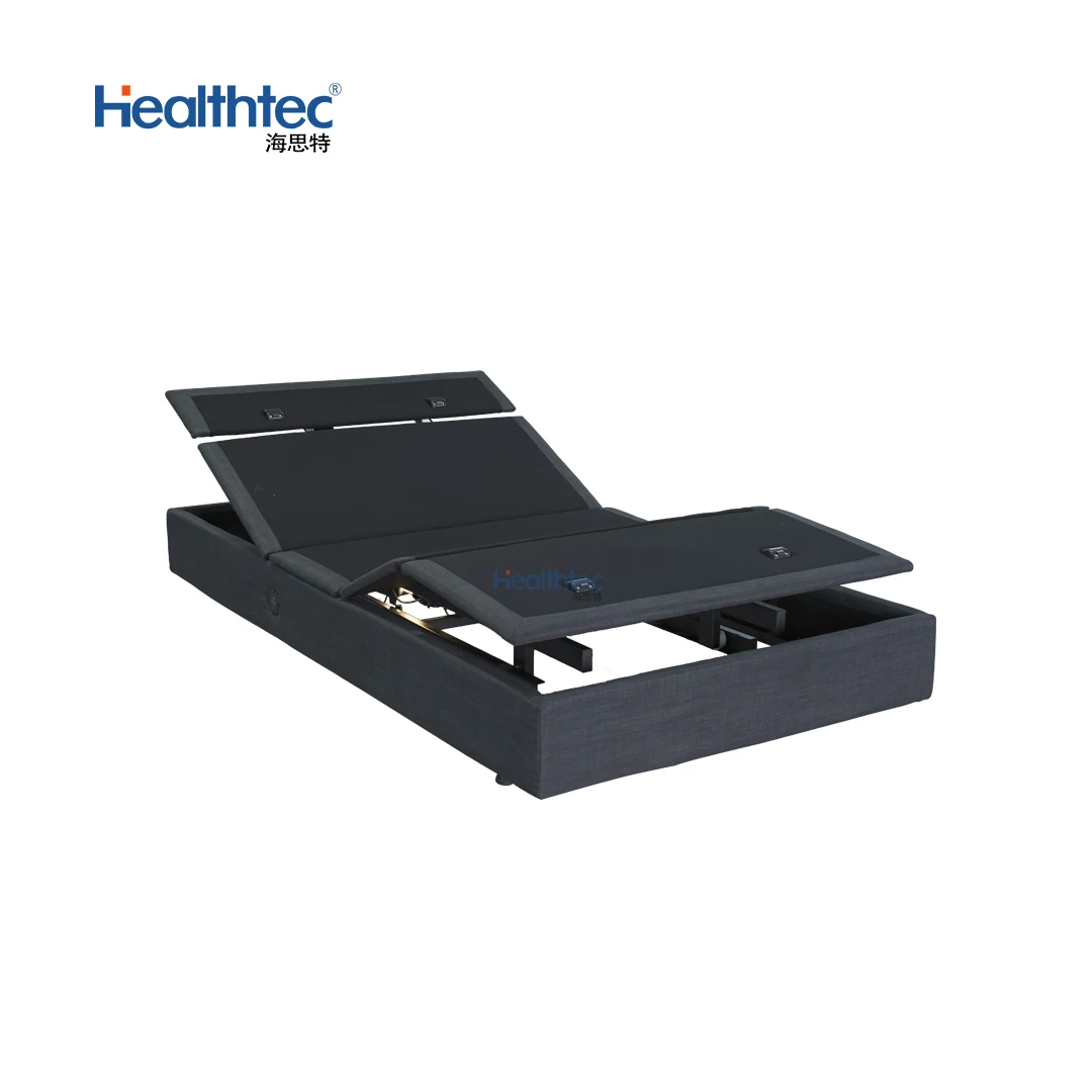 Okin Adjustable Bed Frame Adjusting Electric Smart Bed Base Automatic Adjustable Bed With Massage