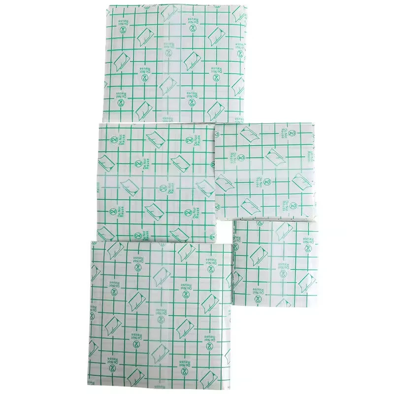 Transparent Film Dressing Waterproof Shower Patch Adhesive Dressing