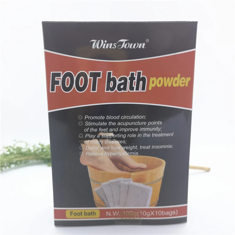 10 пак./кор. Китайский травяной платырь против мокса ванночка для ног порошок для спа для ног