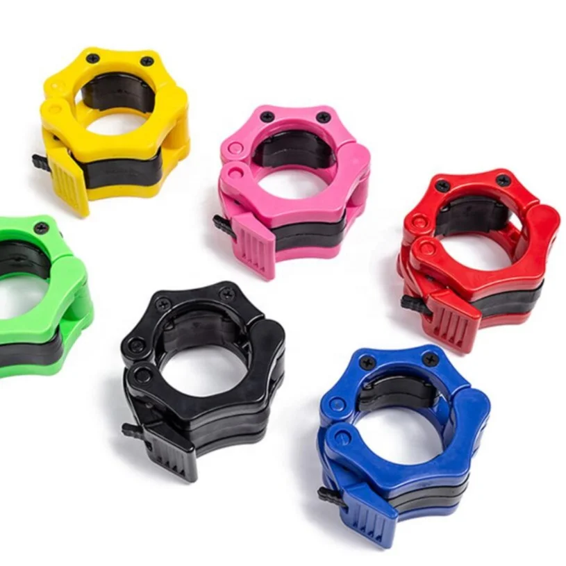 
Exercise Collar Standard Weight Bar Clamps Gym Fitness Lock Dumbbell Weightlifting Tool 