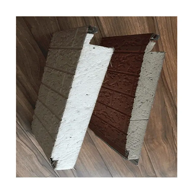 EPS Sandwich Wall Panel for Interior/Exterior Walls Construction Material Insulated