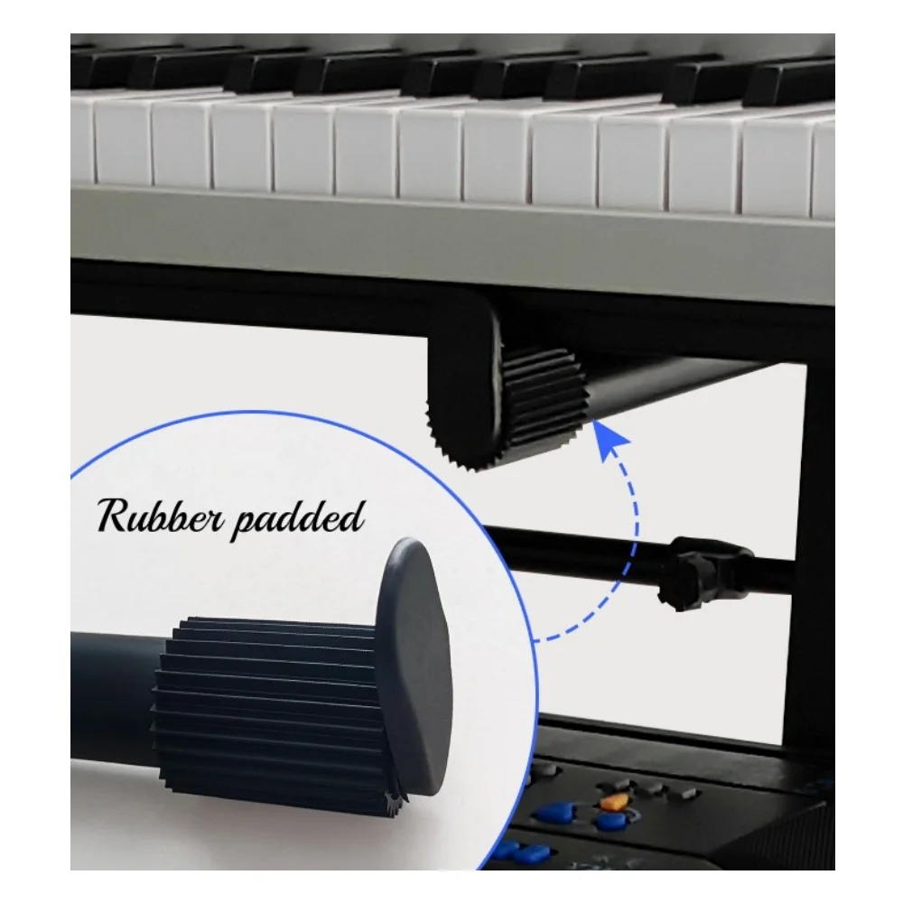Jelo TH-G X-Type Extension Electric Electronic Keyboard Stand Adjustable Portable Heavy Stringed Instruments Parts Accessories