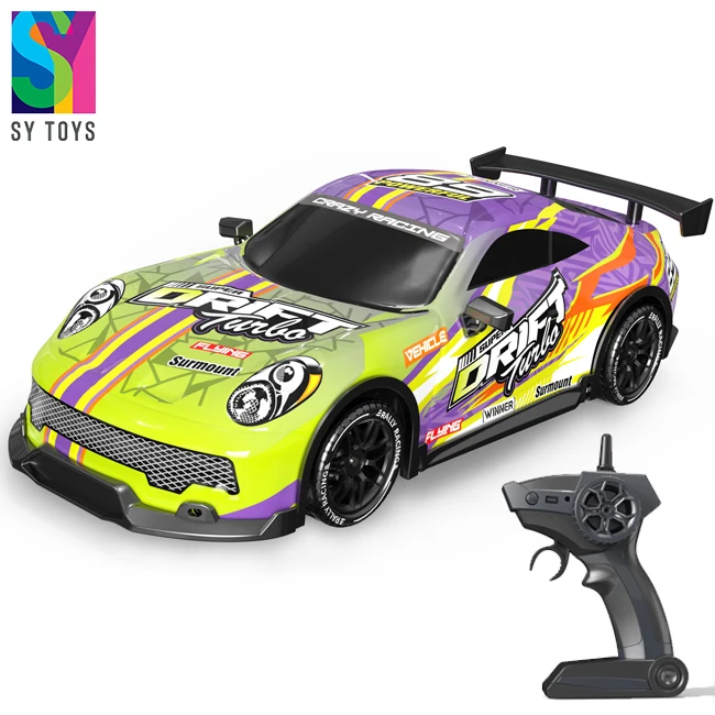 SY High-speed 2.4G Drift Race Vehicle 4wd Remote Control Electric Sport Car Controllable Accelerator Kids Car Toy Rc Drift Car