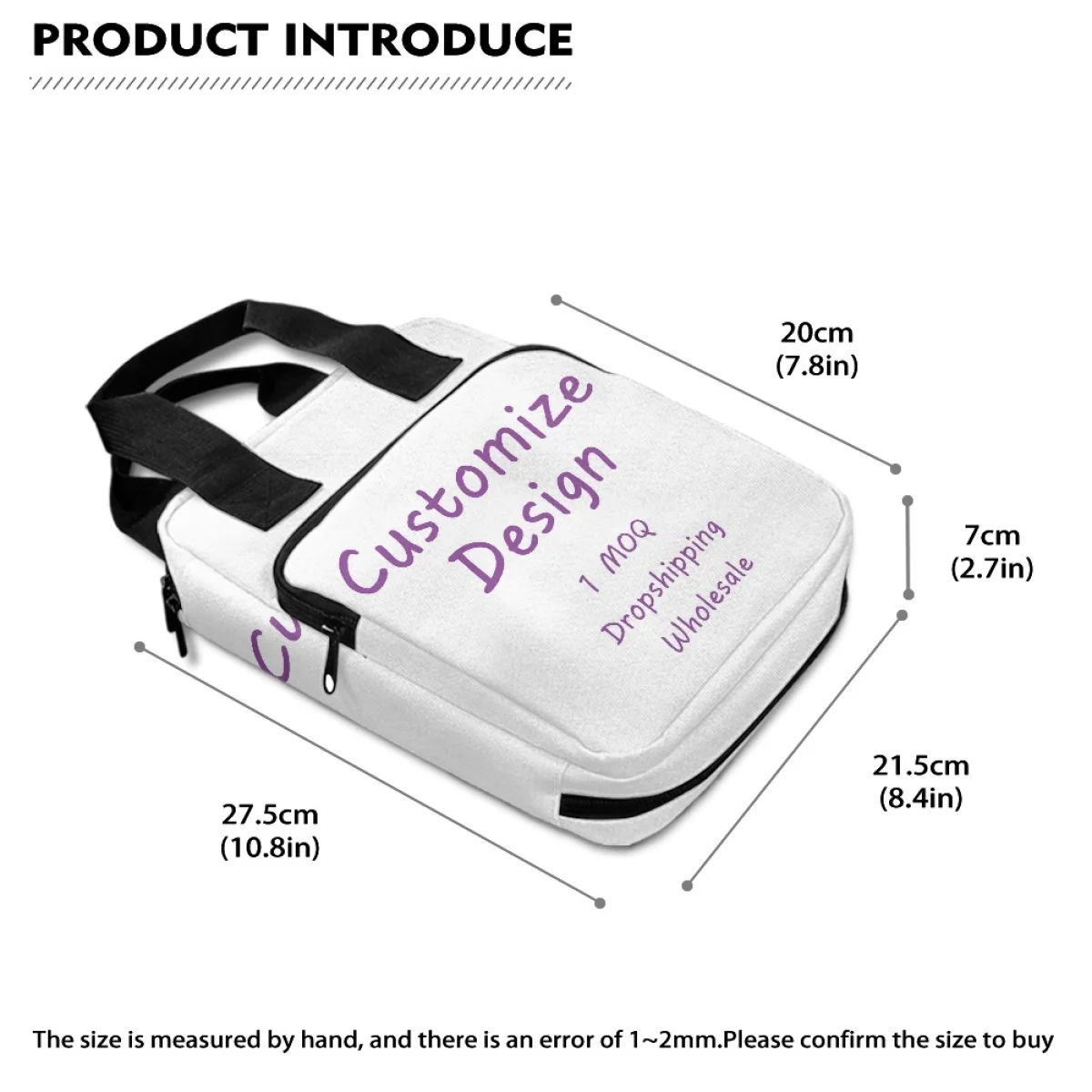 Holy Bible Bag Handbag Multifunctional Bible Carry Bag Custom Print On Demand Wholesale Multipocket Bookcase for Bible Cover Bag