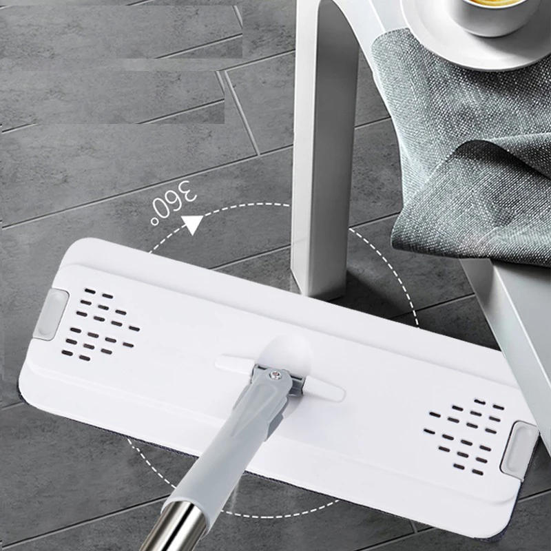 2023 New microfiber wet and dry Cleaning Mop Bucket360 wash flat mop bucket for floor cleaning magic mop