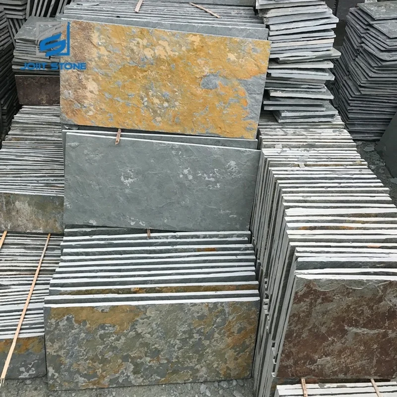 Popular Green Slate Decorative Stone Floor Tile