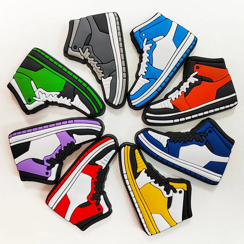 Самая продаваемая модная обувь от производителя, аксессуары крокодиловая обувь, очаровательные ПВХ сабо и пуговицы для обуви