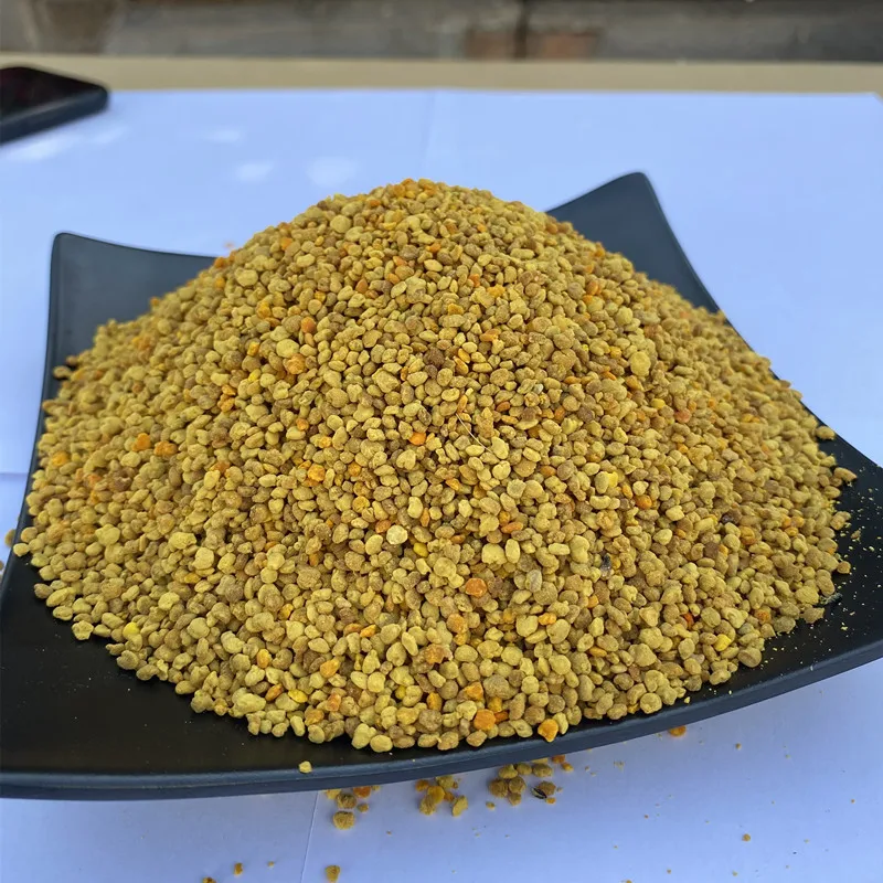 Wholesale Food Grade Natural Bee Pollen powder Raw Rape Bee Pollen with Yellow Bee Pollen