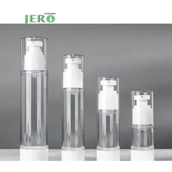 Eco friendly clear AS airless bottle spray 60ml airless pump bottle sprayer airless pump bottle acrylic for lotion