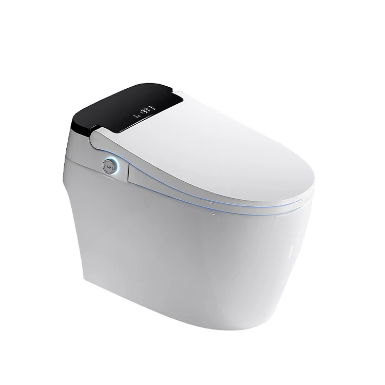 guangzhou sanitary ware toilet bidet siphon jet flush intelligent remote control bidet seat smart toilet