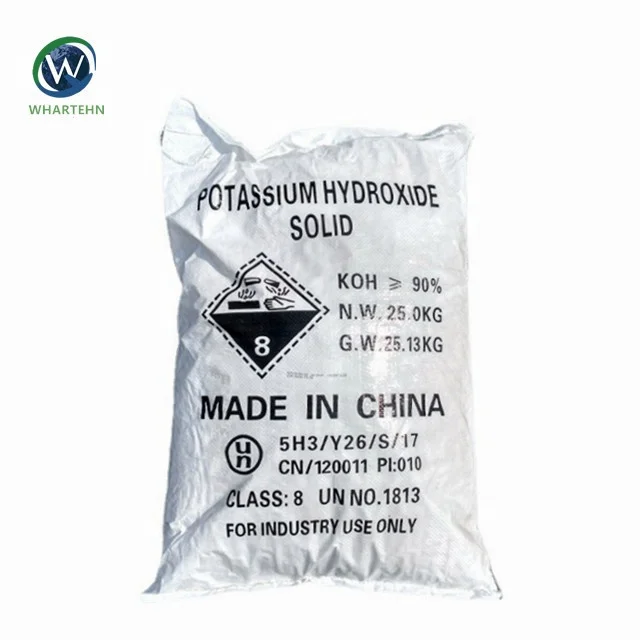 Factory sales Potassium Hydroxide KOH 90% CAS NO.1310-58-3