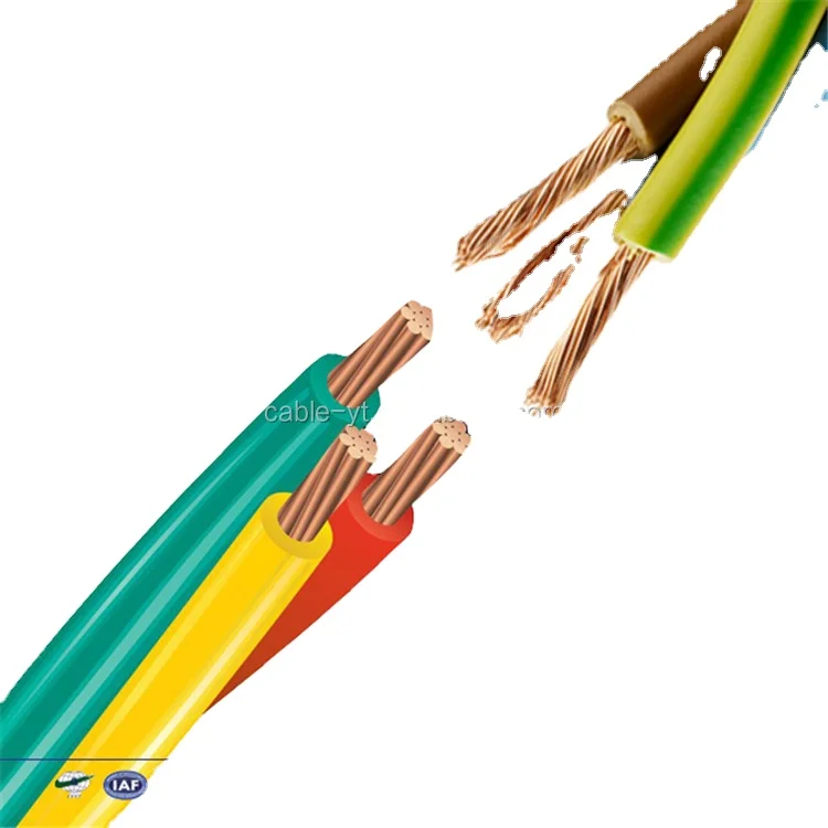 twin and earth cable 1.5mm2 BVVB flat pvc sheath electric wire cable