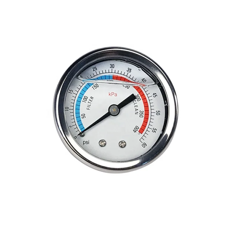 Swimming pool accessories plastic commercial filter pressure gauge sand filter sand pool filter valve pressure gauge