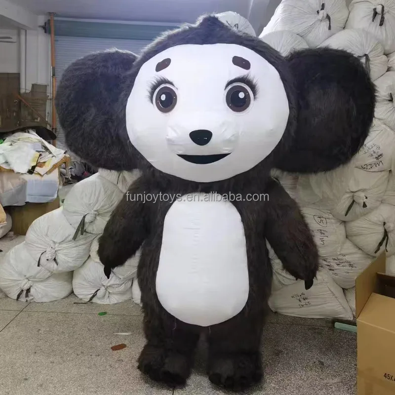 Popular Inflatable Cheburashka Mascot Costume 2m/2.6m cartoon character big bear monkey inflatable mascot costume