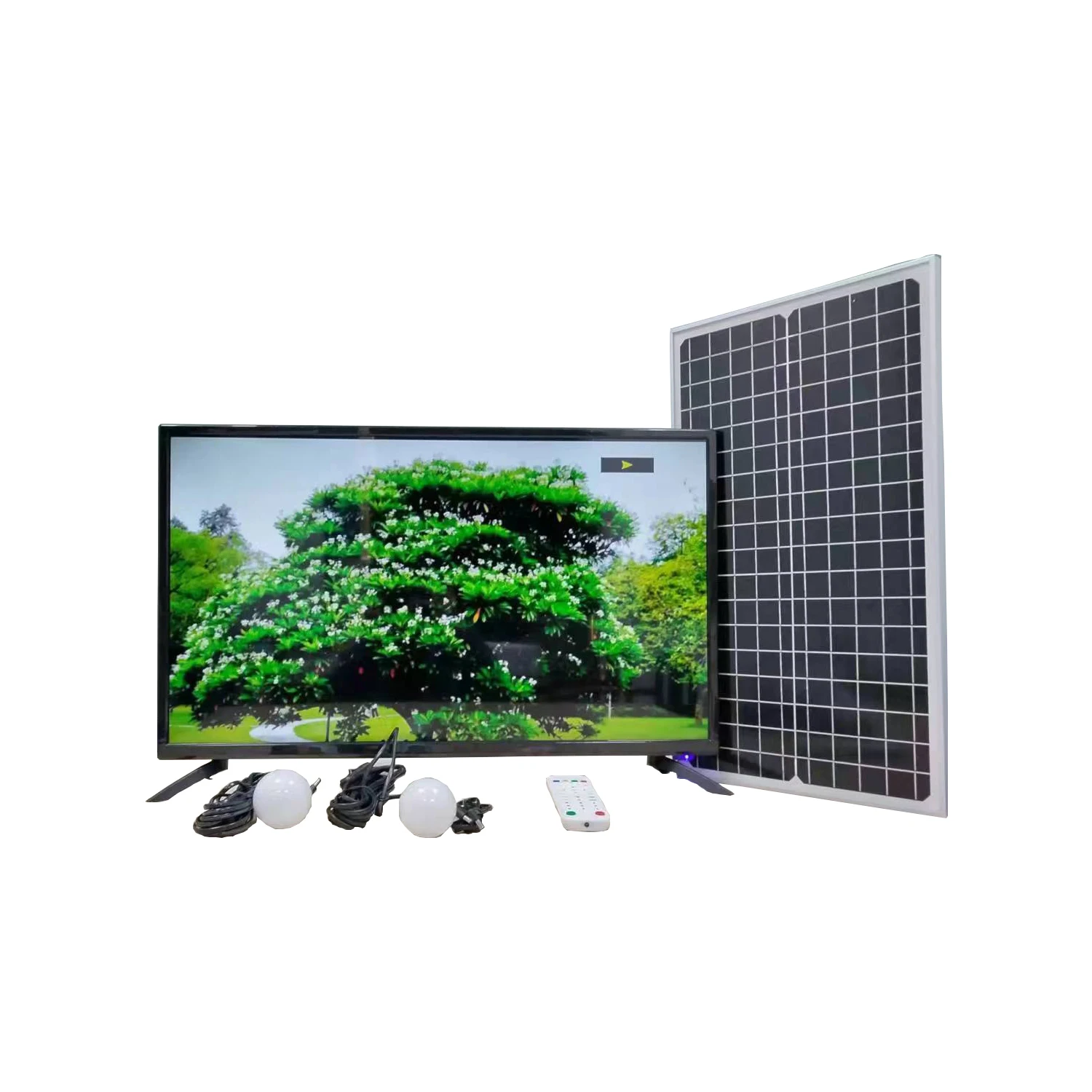 32 40 Inch Solar Powered TV With Battery Solar TV With Panel