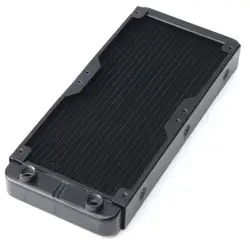 Computer Radiator Water Cooling Radiator 240 MM Aluminum Water Cooler 18 Tubes Heat Exchanger CPU Heat Sink For Laptop Desktop