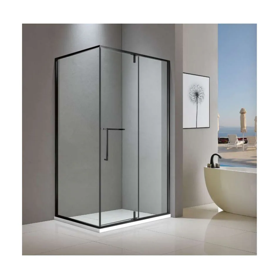 Shower Room  Prefab Bathroom Modular Inflatable Photo Booth Aluminium Profile Room With Door Hinge And Rubber Strip Enclosure