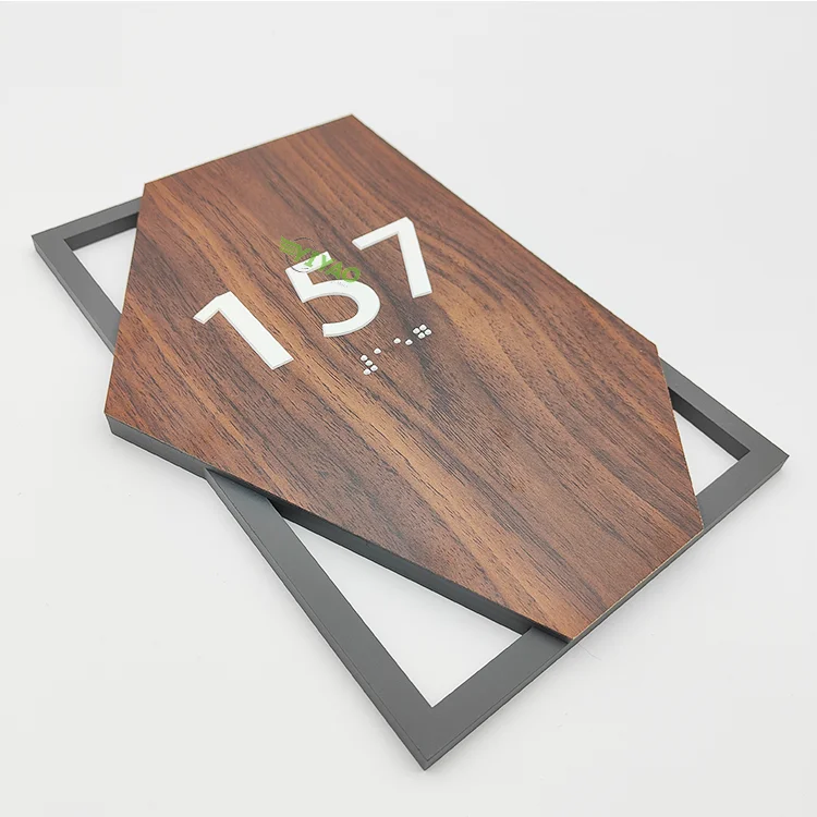 YIYAO factory custom number door sign supplier hotel
