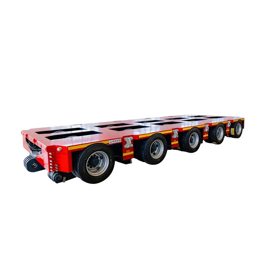 10 lines 20 Axles  Tons Hydraulic Modular Transporter Trailer Truck