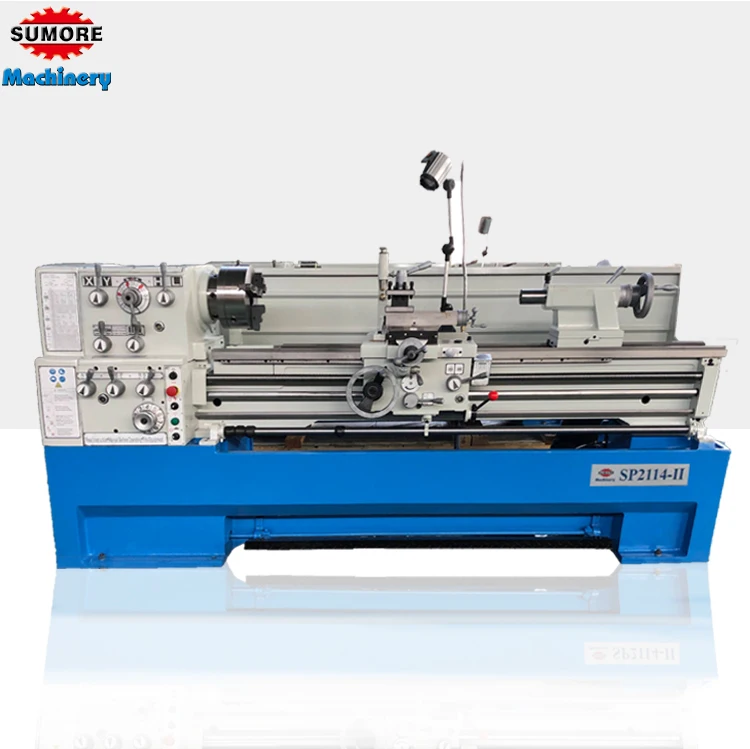 410/460mm Lathe C6241 C6246 New Design 1/1.5/2 M Parallel Manual Gap Bed Lathe Machine for Metal SP2114