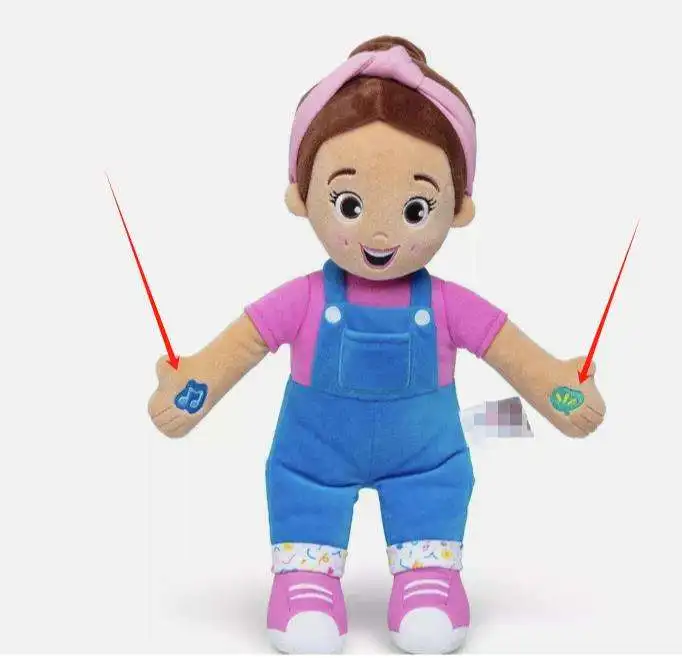 Funny Ms Rachel Plush Doll Custom Plush Toys Ms Rachel Speak & Sing Doll For Kids Babies Sleeping Buddy