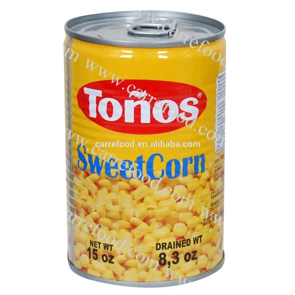 
Non GMO Canned Yellow maize corn 