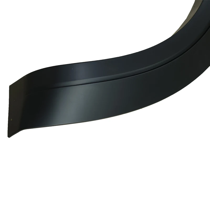 Car Fender Flares Arch Wheel Eyebrow Protector Mudguard Sticker for Nissan Navara NP300 2015 with reflector