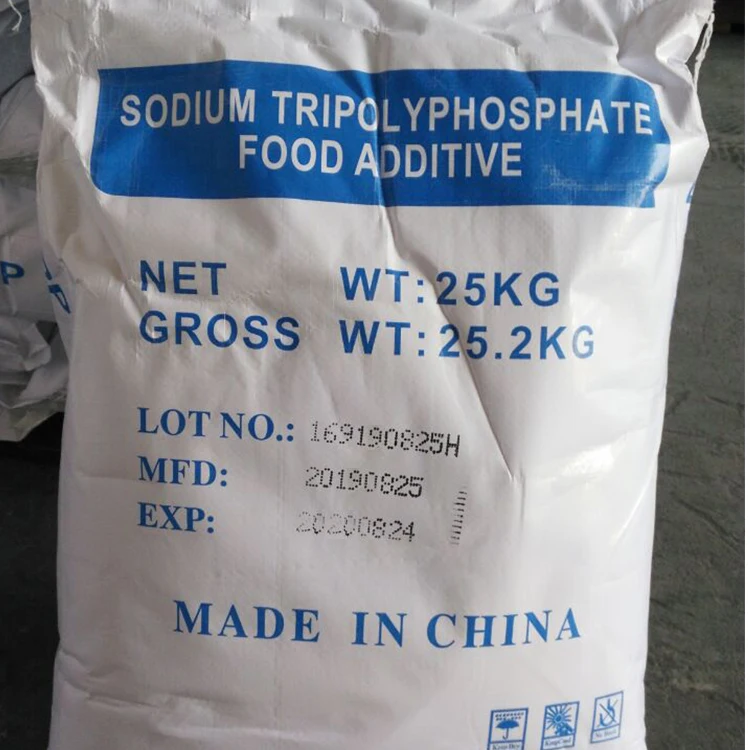 
Food additives White powder 95%min Sodium tripolyphosphate stpp 