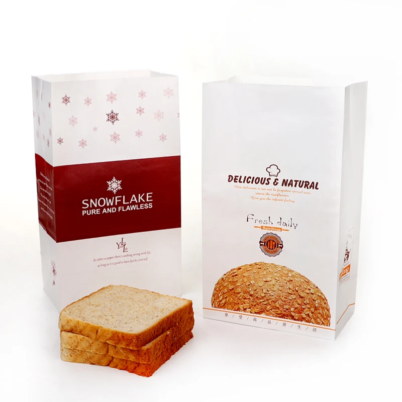 Chamepak базовая переработанная пищевая продукция Пользовательский логотип печатная крафт-бумага сумка для ланча пищевой