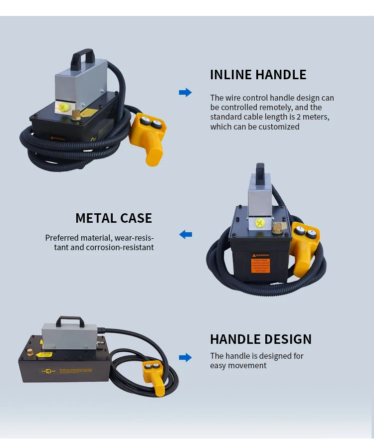 Real Factory PAS13R Air Hydraulic Pump with Wired Remote Control Pressure Test Pump for Hydraulic tools portable hydraulic pump