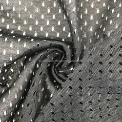 100% Polyester 11x1 Tricot Mesh Fabric for Reversible Basketball Jersey
