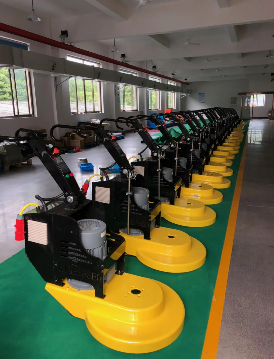 15kW Concrete Polishing Machine: 220V/380V Floor Grinder with Diamond Grinding for Epoxy Surfaces