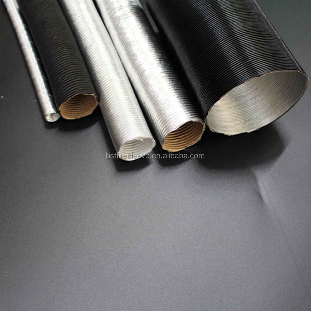 Aluminum Laminated Fiberglass Reflective Corrugated Tube
