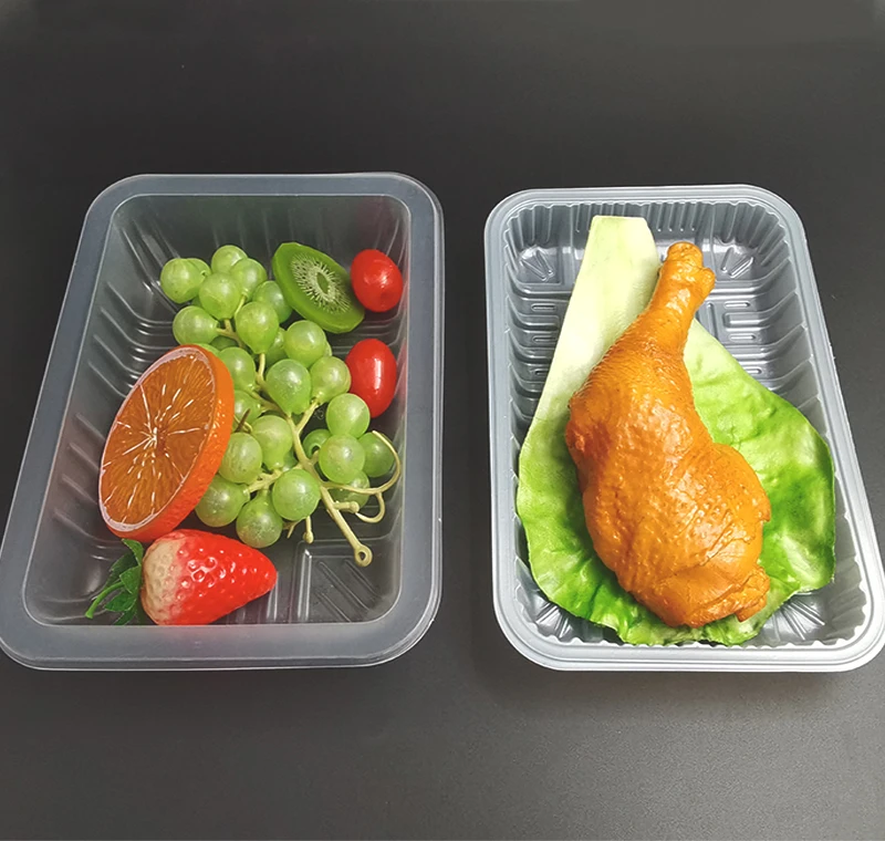 Экологичный пластиковый лоток для хранения пищевых продуктов PBS PP PS PET PLA упаковки фруктов мяса овощей